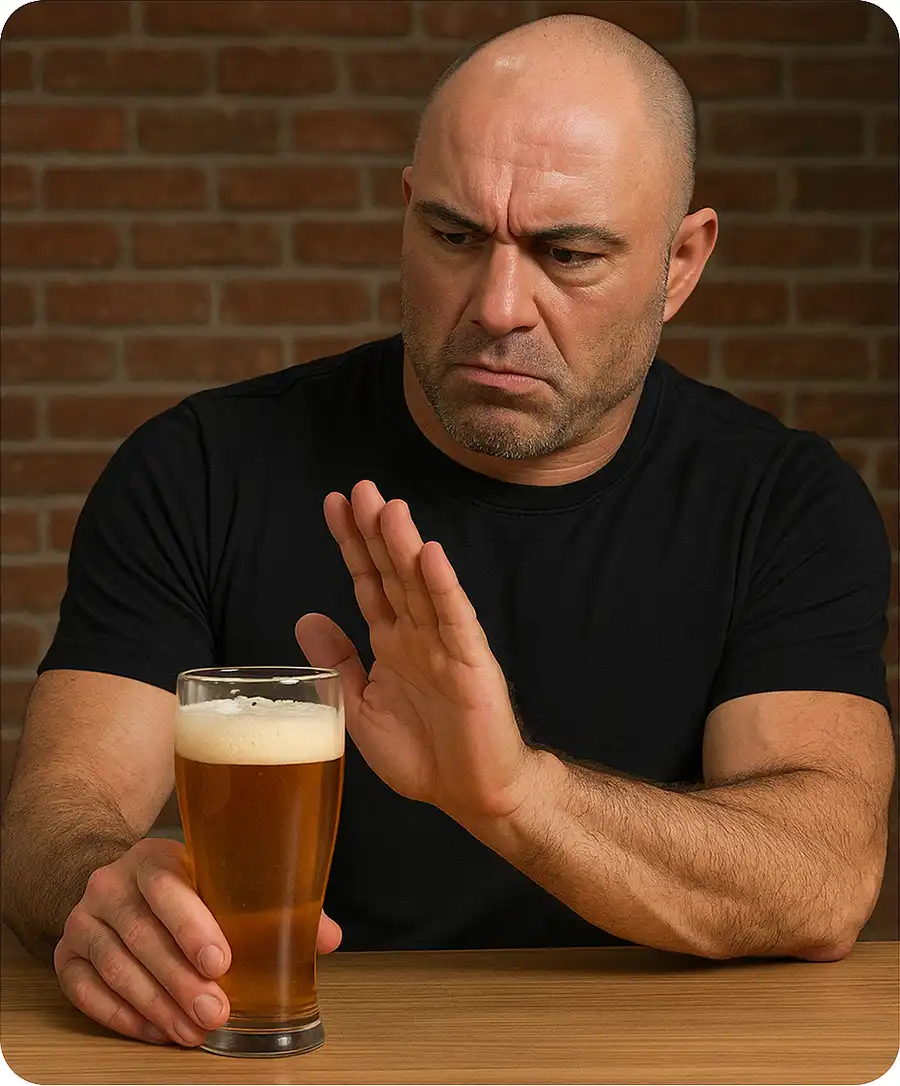 Joe Rogan quits alcohol