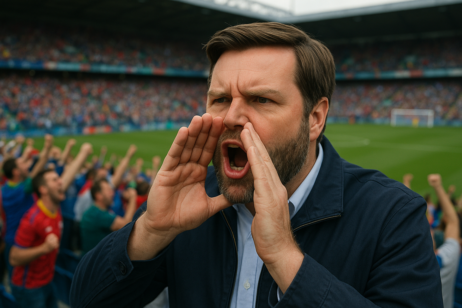 JD Vance Booing Soccer